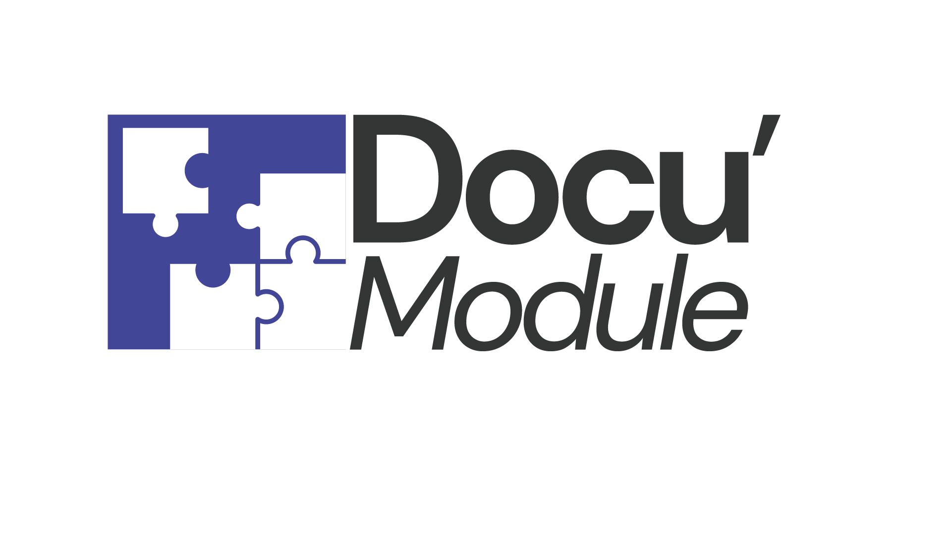 Docu'Module (bleu plein)